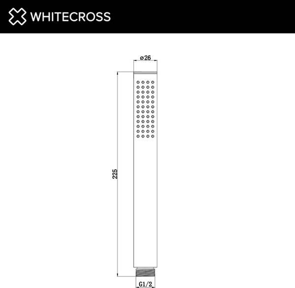 Лейка ручного душа Whitecross MICRO-CPB