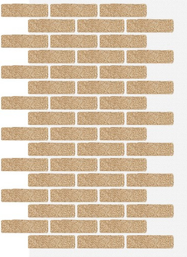 Фасадная панель АМК Клинкер цвет 101 в упаковке 9м2 - фото