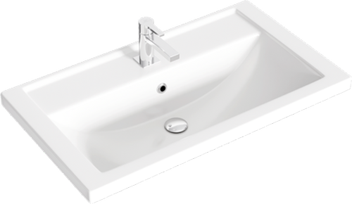 Тумба с умывальником Aqwella Fargo 820 / FRG0108DB+4640021064733+FRGN440