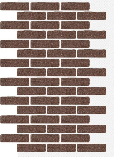 Фасадная панель АМК Клинкер цвет 302 в упаковке 9м2 - фото