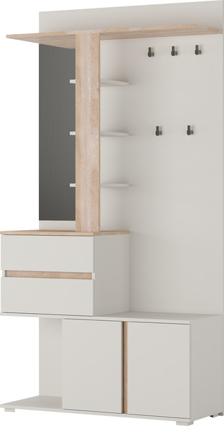 Секция в прихожую Bravo Мебель Юта - фото