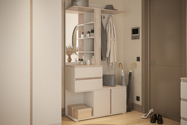 Секция в прихожую Bravo Мебель Юта