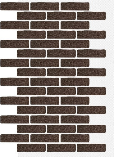 Фасадная панель АМК Клинкер цвет 303 в упаковке 9м2 - фото