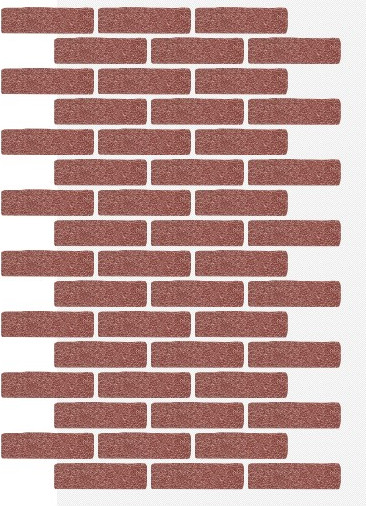 Фасадная панель АМК Клинкер цвет 401 в упаковке 9м2 - фото