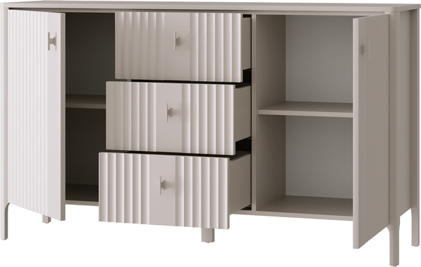 Тумба Black Red White Dalia KOM2D3S