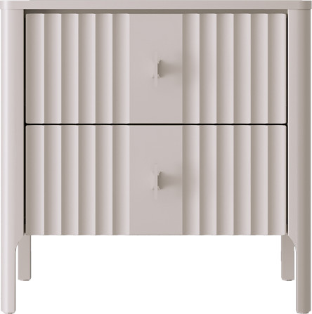 Прикроватная тумба Black Red White Dalia KOM2S - фото