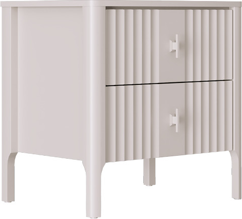 Прикроватная тумба Black Red White Dalia KOM2S