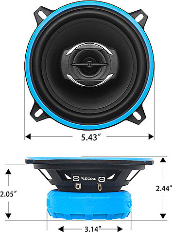 Коаксиальная АС Recoil Blue RCX-525 Coax