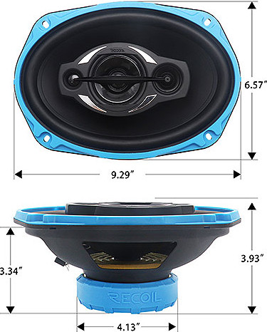 Коаксиальная АС Recoil Blue RCX-694 Coax