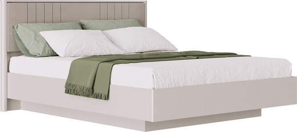 Двуспальная кровать Black Red White Dalia LOZ160х200 с мягким элементом Д - фото