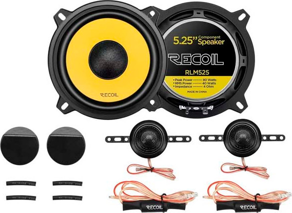 Компонентная АС Recoil Yellow RLM-525 Comp - фото