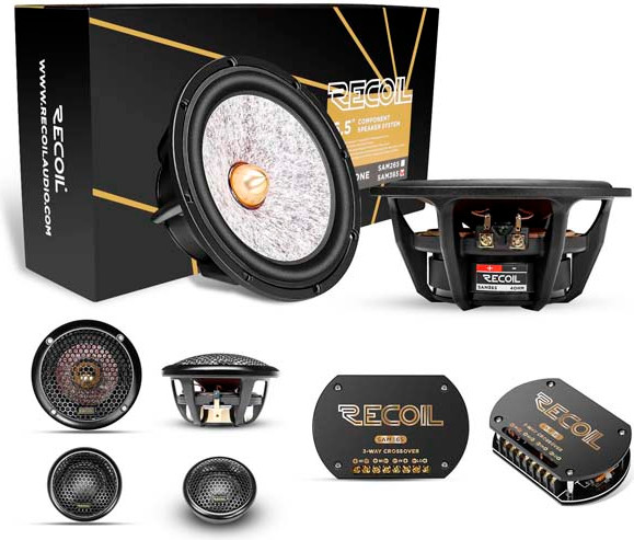 Компонентная АС Recoil Bronze SAM-365 Comp 3-Way