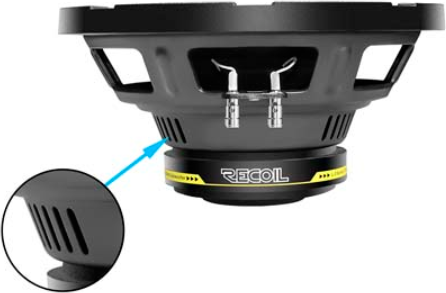 Головка сабвуфера Recoil LW10S4