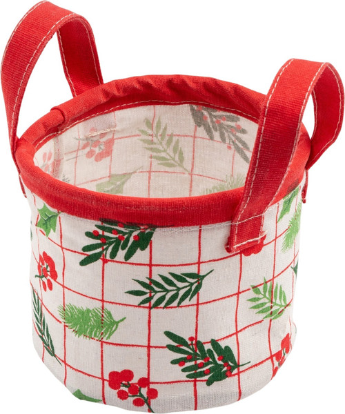 Корзина Этель Текстильная Xmas / 7558414 - фото