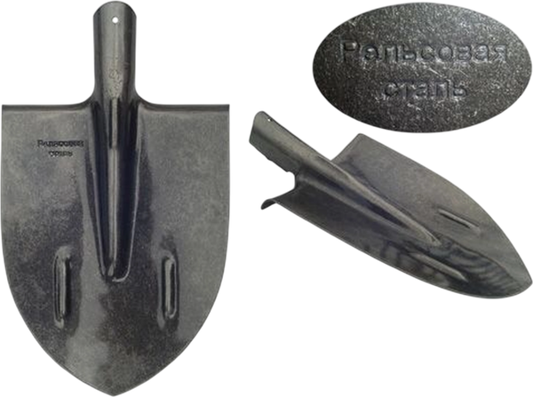 Лопата Admiral Штыковая с молотковой окраской D40