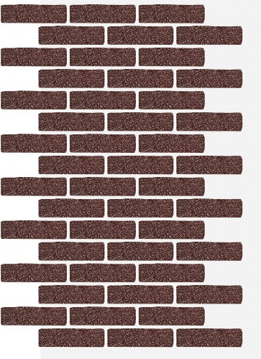 Фасадная панель АМК Клинкер цвет 404 в упаковке 9м2 - фото