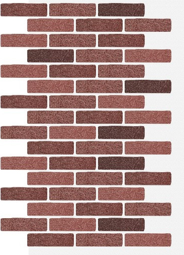 Фасадная панель АМК Клинкер цвет 410 в упаковке 9м2 - фото