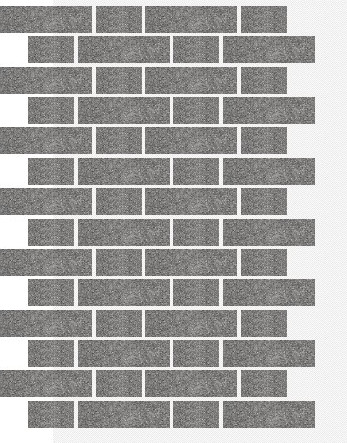 Фасадная панель АМК Тычок цвет 202 в упаковке 9м2 - фото