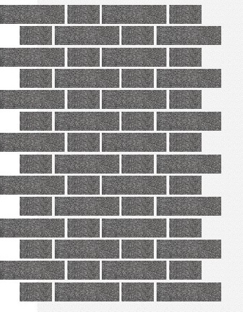 Фасадная панель АМК Тычок цвет 203 в упаковке 9м2 - фото