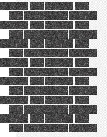 Фасадная панель АМК Тычок цвет 204 в упаковке 9м2 - фото