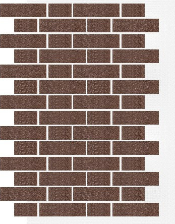 Фасадная панель АМК Тычок цвет 302 в упаковке 9м2 - фото