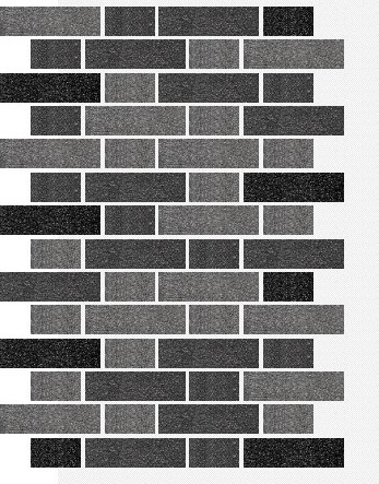 Фасадная панель АМК Тычок цвет 241 в упаковке 9м2 - фото