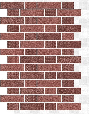 Фасадная панель АМК Тычок цвет 410 в упаковке 9м2 - фото