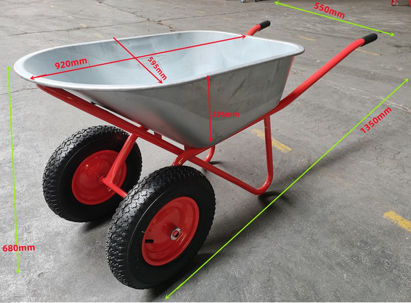Тачка Admiral Строительная 300кг/125л