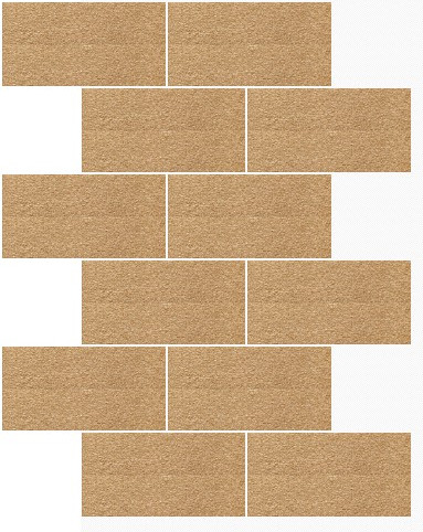 Фасадная панель АМК Блок цвет 102 в упаковке 9.4м2 - фото