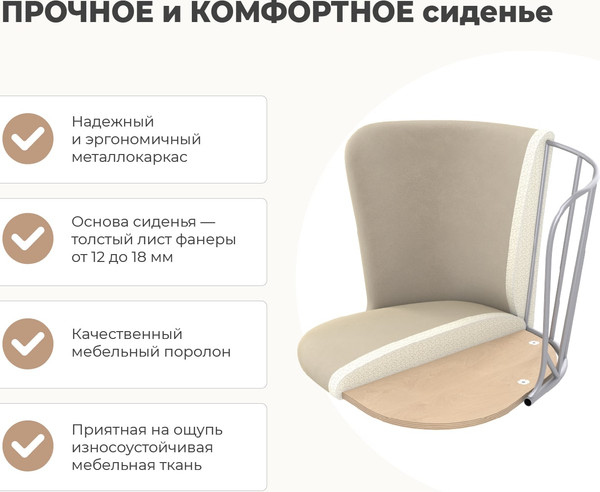 Стул барный Sheffilton SHT-ST36/S29P