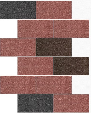 Фасадная панель АМК Блок цвет 432 в упаковке 9.4м2 - фото