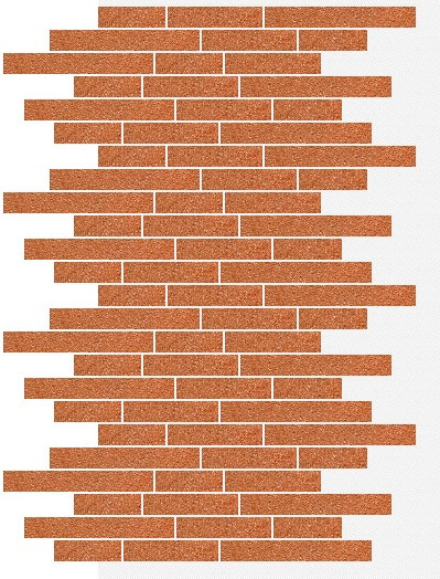 Фасадная панель АМК Ригель цвет 502 в упаковке 9м2 - фото