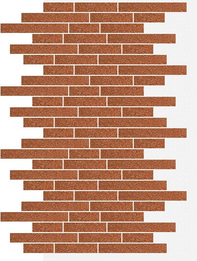 Фасадная панель АМК Ригель цвет 503 в упаковке 9м2 - фото