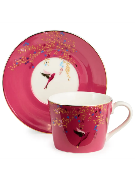 Чашка с блюдцем Lefard Golden Birds 419-126 - фото