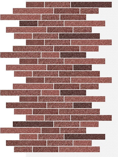 Фасадная панель АМК Ригель цвет 410 в упаковке 9м2 - фото