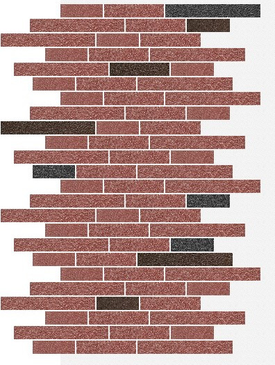 Фасадная панель АМК Ригель цвет 432 в упаковке 9м2 - фото