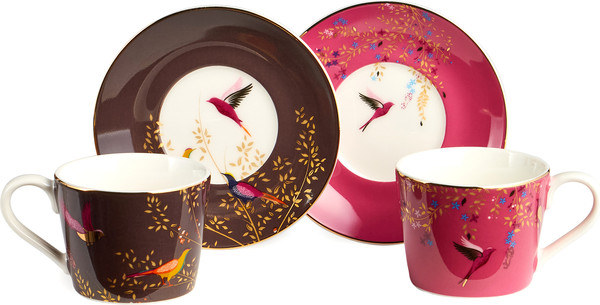 Набор для чая/кофе Lefard Golden Birds 419-132 - фото