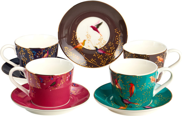 Набор для чая/кофе Lefard Golden Birds 419-154 - фото