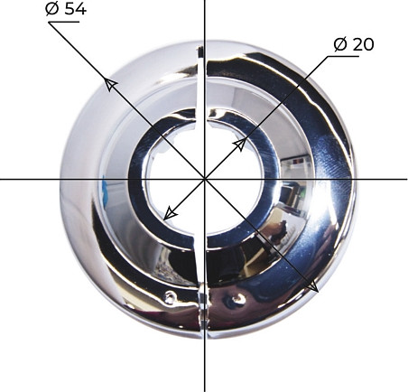 Отражатель для смесителя MasterProf 1/2