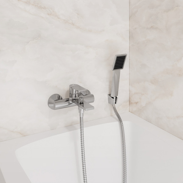 Смеситель Lauter Reef 21CK6678C с лейкой Serene 21S00103