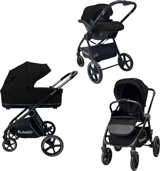 Детская универсальная коляска Bubago Niveta 3в1 / BG 192-1 - фото