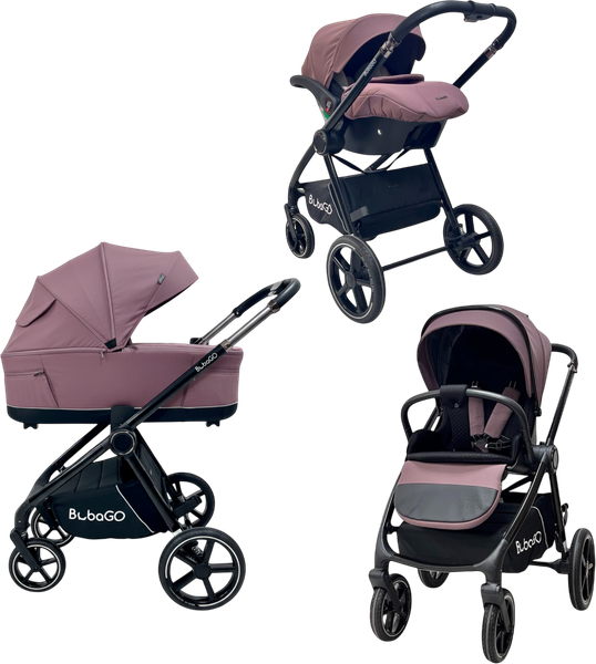 Детская универсальная коляска Bubago Niveta 3в1 / BG 192-4 - фото