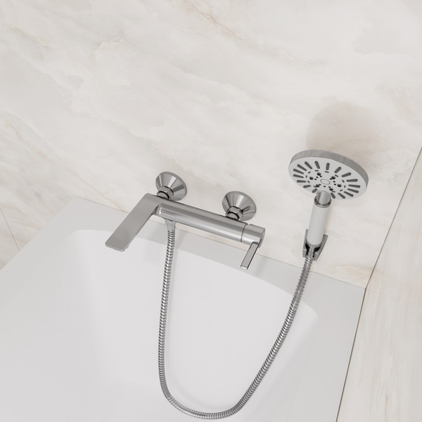 Смеситель Lauter Velvet 21СК6696С с лейкой Nevada 21S10146