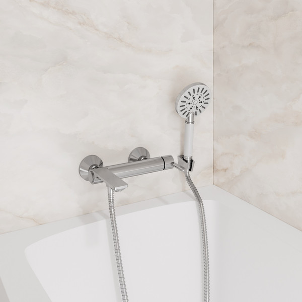 Смеситель Lauter Velvet 21СК6696С с лейкой Nevada 21S10146