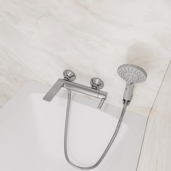 Смеситель Lauter Velvet 21СК6696С с лейкой Daisy 21S10167