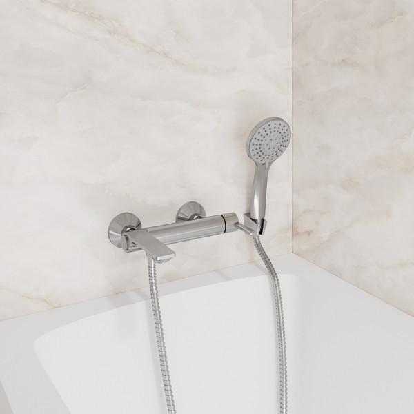 Смеситель Lauter Velvet 21СК6696С с лейкой Daisy 21S10167