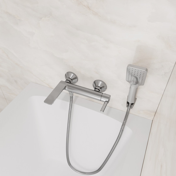 Смеситель Lauter Velvet 21СК6696С с лейкой Fleur 21S00126