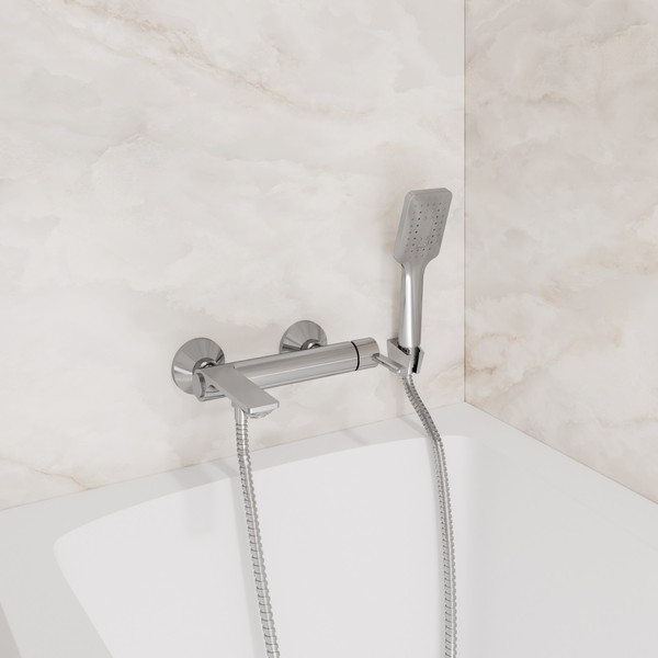 Смеситель Lauter Velvet 21СК6696С с лейкой Fleur 21S00126