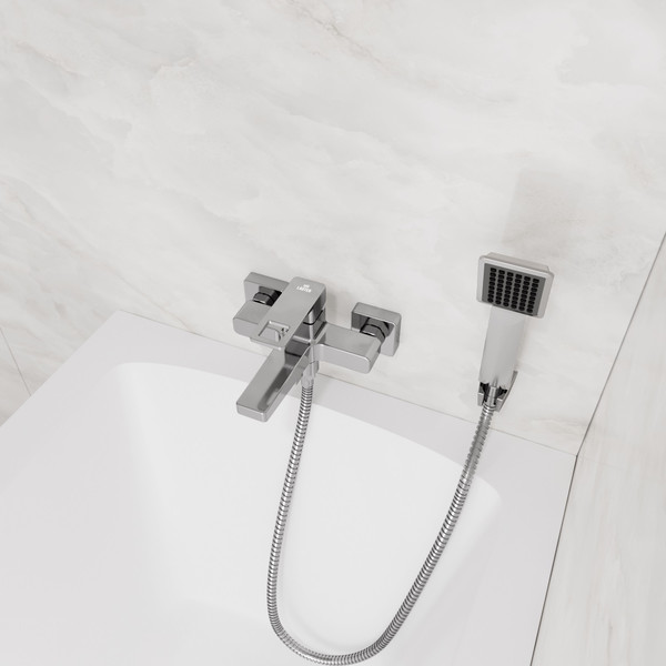 Смеситель Lauter Cascade 21CK6615C с лейкой Serene 21S00103