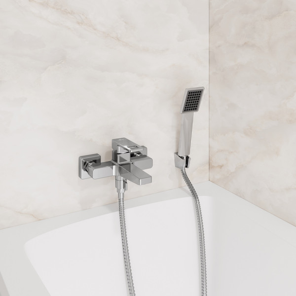 Смеситель Lauter Cascade 21CK6615C с лейкой Serene 21S00103